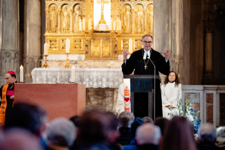 Thomas Prieto Peral predigt beim Gottesdienst "80 Jahre CSU"